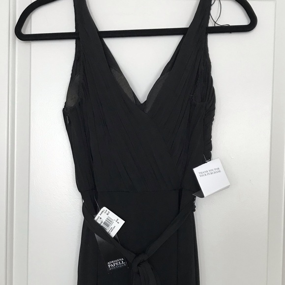 Ruched Top Jersey Evening Gown - Picture 4 of 4